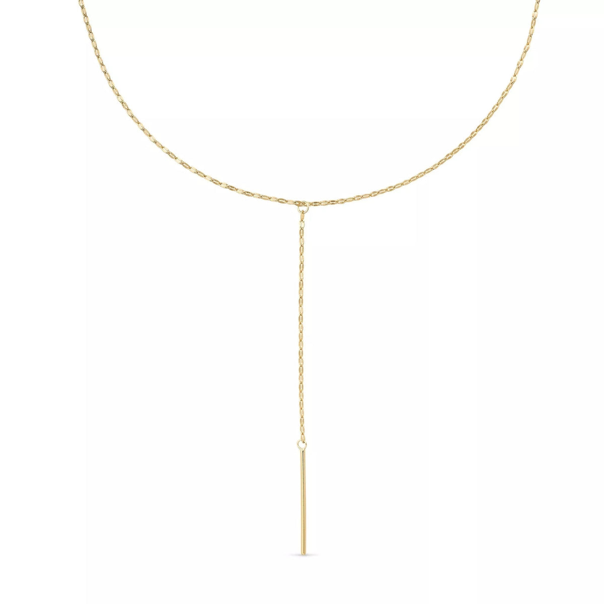 Gold Link Chain Necklace, Dainty Layered Choker for Women