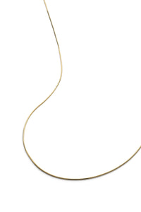 14k Gold Herringbone Necklace - Necklaces - Elk & Bloom