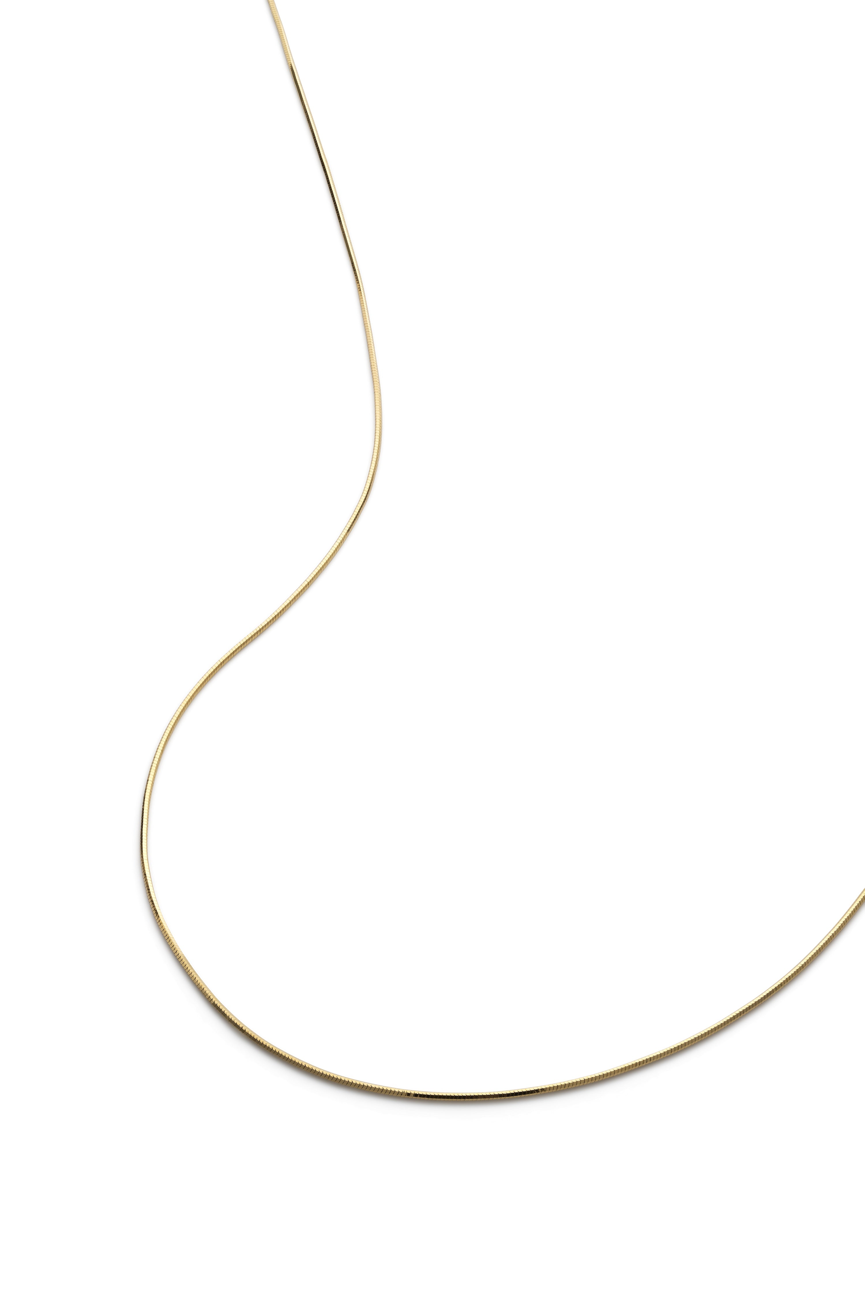 14k Gold Herringbone Necklace - Necklaces - Elk & Bloom