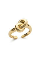 18K Gold Knot Ring - Rings - Elk & Bloom