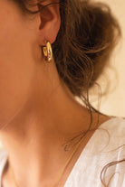 Chunky 14K Gold Hoop Earrings - Earrings - Elk & Bloom