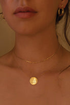 Chunky 18K Gold Feminist Necklace - Necklaces - Elk & Bloom