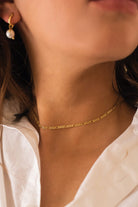 Dainty 14K Gold Chain Choker Necklace - Necklaces - Elk & Bloom