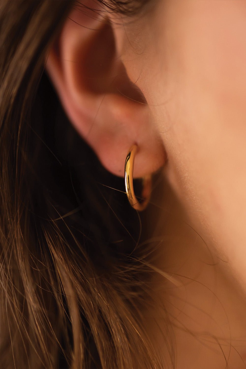 Dainty 14K Gold Hoop Earrings - Earrings - Elk & Bloom