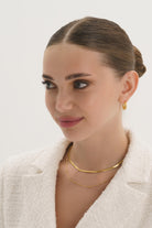 Dainty 18K Gold Chain Choker - Necklaces - Elk & Bloom