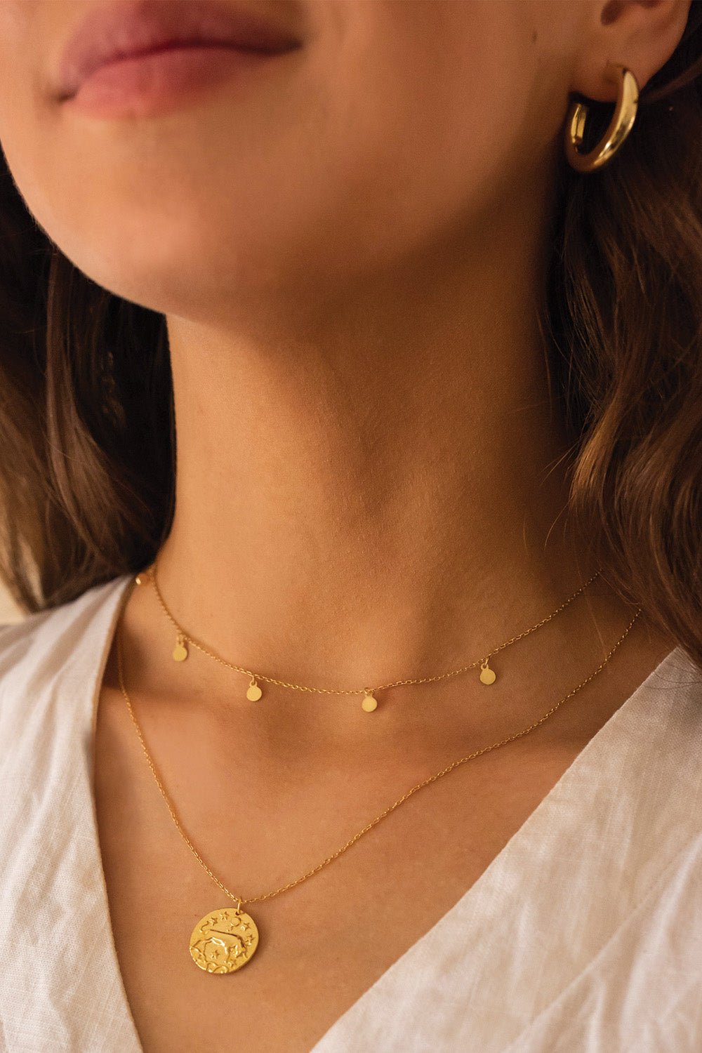 18K Gold hot Necklace