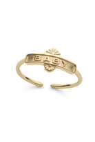 Dainty Baby 14K Gold Stacking Ring - Rings - Elk & Bloom