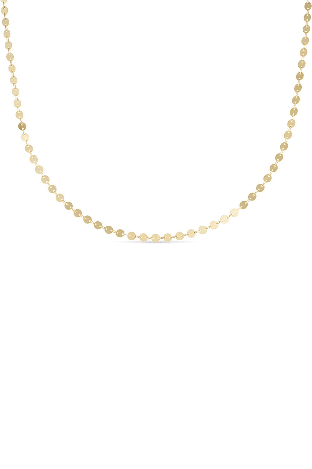 Dainty Gold 14K Disc Choker - Necklaces - Elk & Bloom