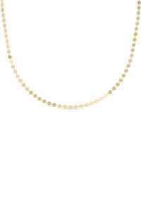 Dainty Gold 14K Disc Choker - Necklaces - Elk & Bloom