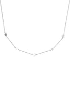 Dainty Sterling Silver Star Choker - Necklaces - Elk & Bloom