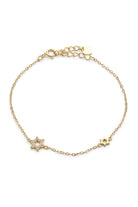 Gold Dainty Star Bracelet - Bracelets - Elk & Bloom