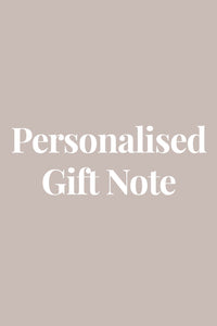 Personalised Gift Note - Add me to your order! - Custom - Elk & Bloom