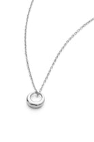 Sterling Silver Dainty Circle Necklace - Necklaces - Elk & Bloom