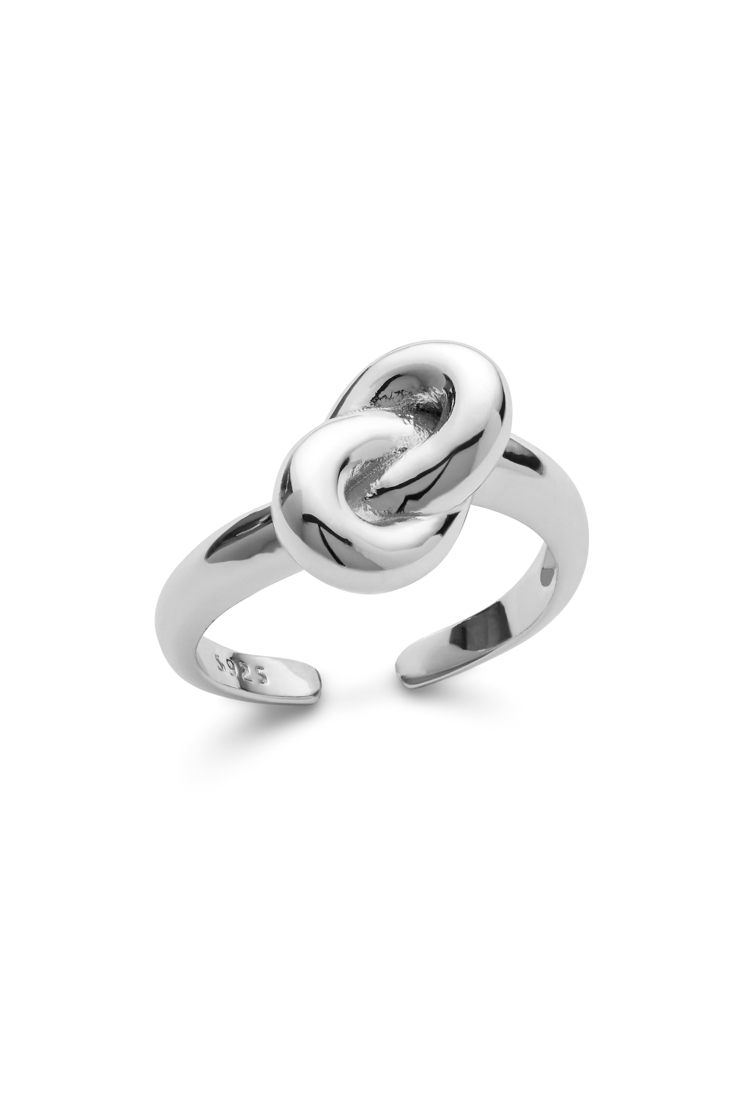 Sterling Silver Knot Ring - Rings - Elk & Bloom