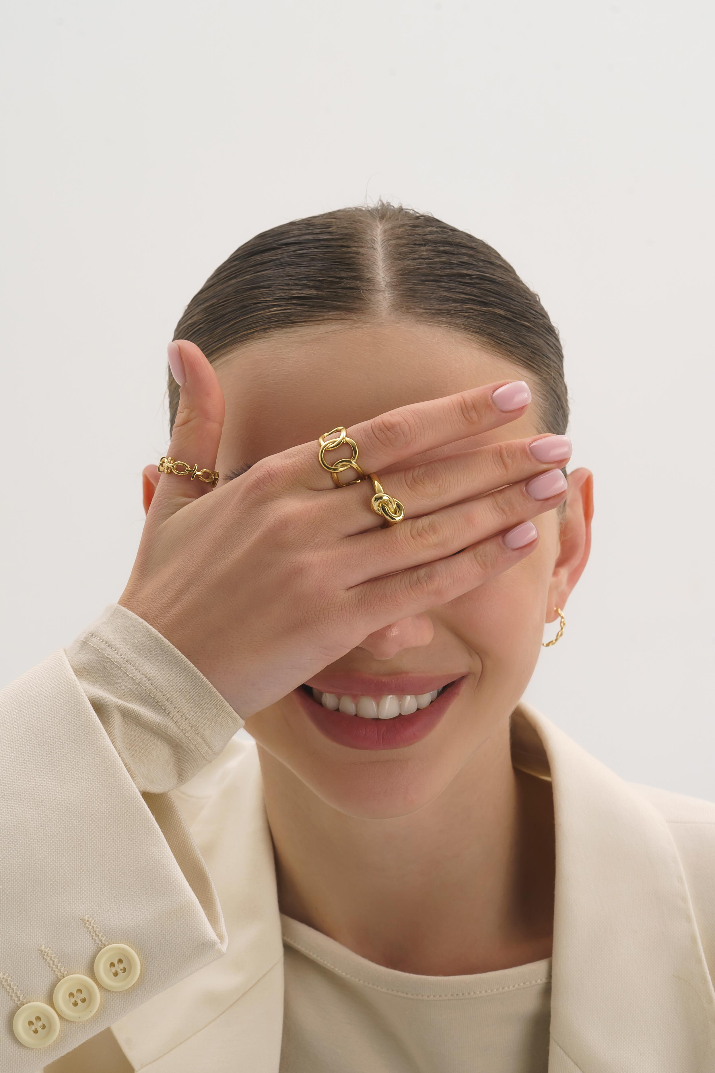 Sterling Silver Knot Ring - Rings - Elk & Bloom