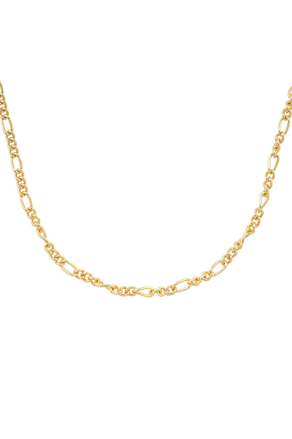 Thick 18K Gold Link Chain Necklace - Necklaces - Elk & Bloom