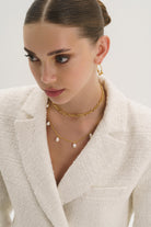 Thick 18K Gold Link Chain Necklace - Necklaces - Elk & Bloom